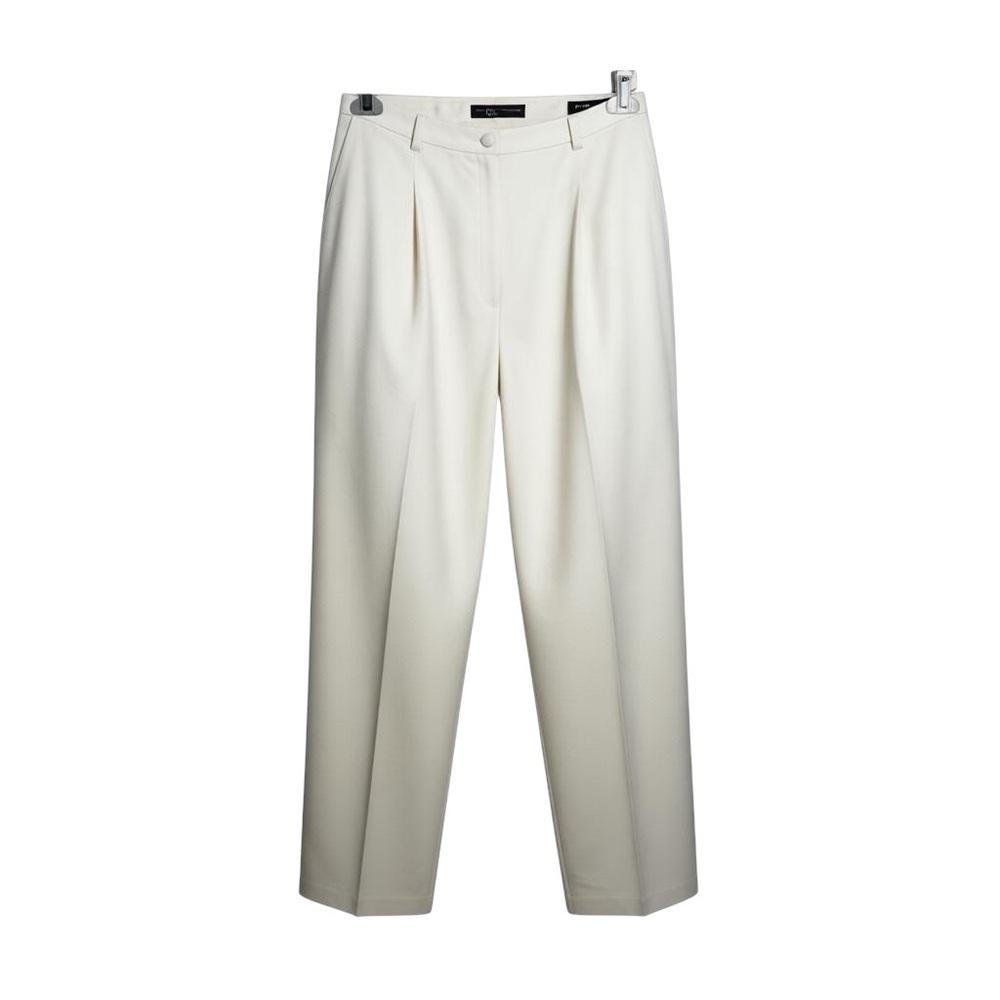 Sag Harbor Cream Tailored Trousers
